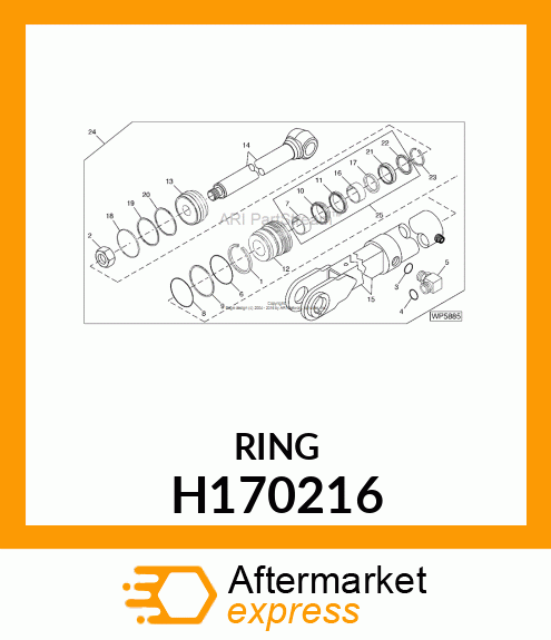 RING, RETAINING, 80 H170216