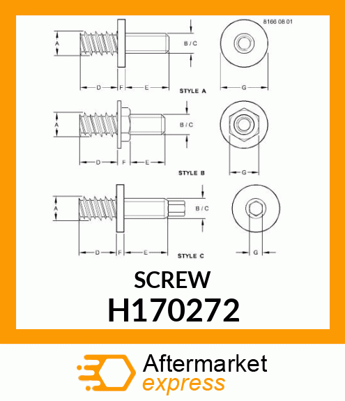 STUD, STUD, HI H170272