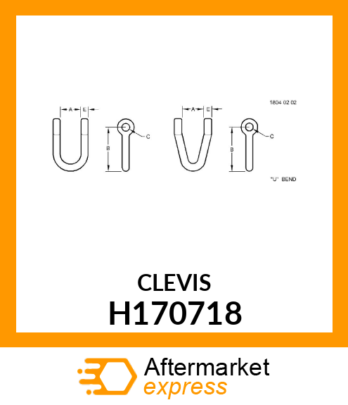 CLEVIS H170718