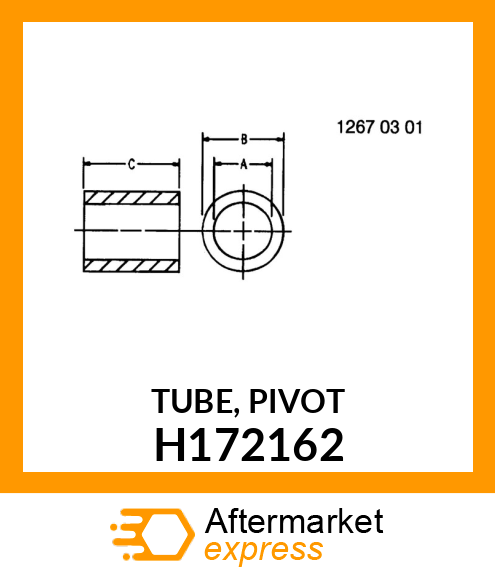 TUBE, PIVOT H172162