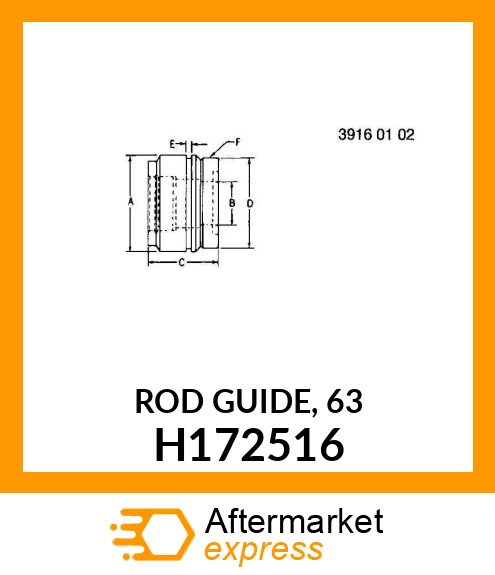 ROD GUIDE, 63 H172516