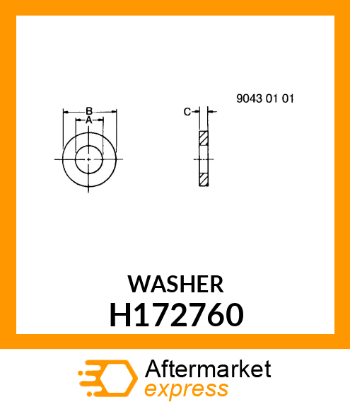 WASHER H172760