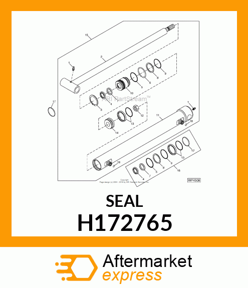 SEAL, WIPER, 28 H172765