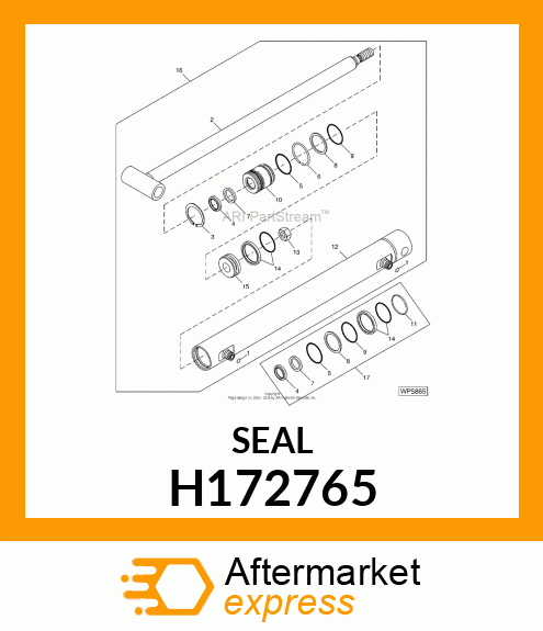 SEAL, WIPER, 28 H172765