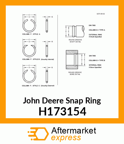 RING, SNAP H173154