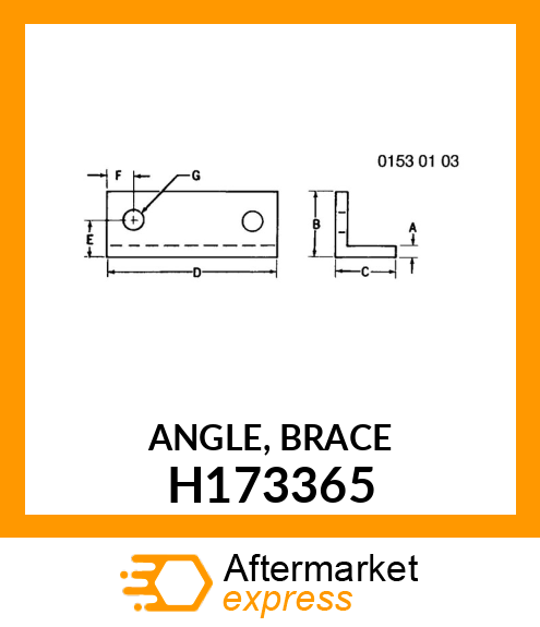 ANGLE, BRACE H173365