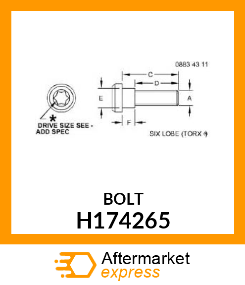BOLT H174265