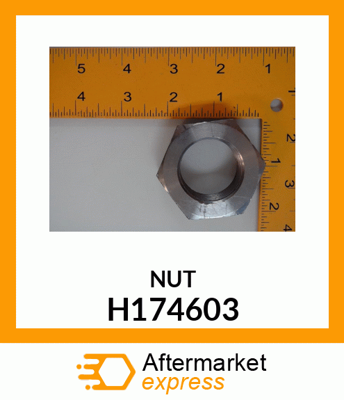 NUT, NUT, HEX SPECIAL H174603