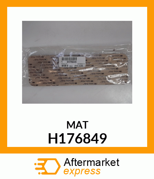 MAT, CLEAT, HOSE COVER H176849