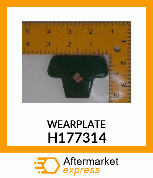 WEAR PLATE, WEAR PLATE H177314