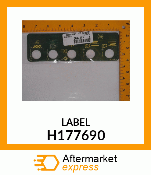 LABEL, REMOTE SWITCH STS H177690