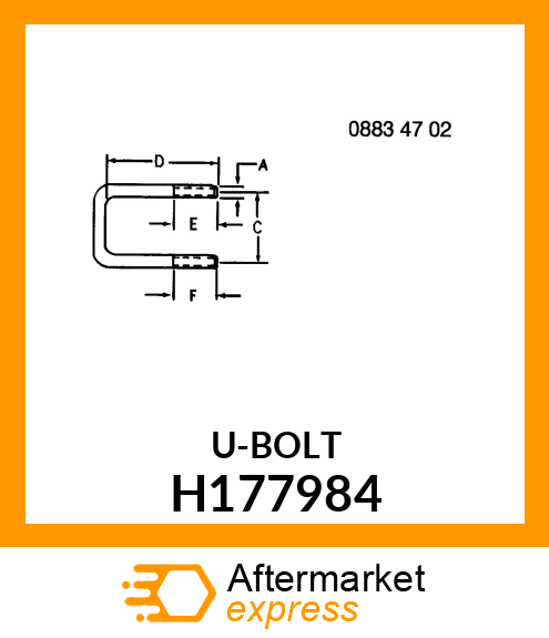 Bolt H177984