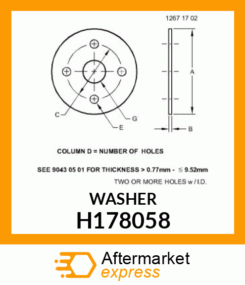 WASHER H178058