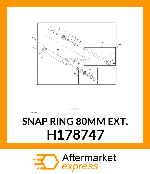 SNAP RING 80MM EXT. H178747