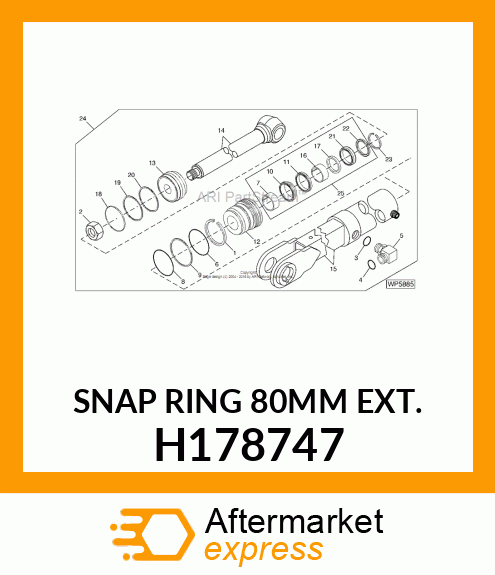 SNAP RING 80MM EXT. H178747