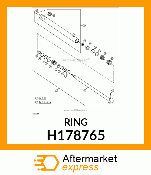 SNAP RING, INTERNAL 70 H178765