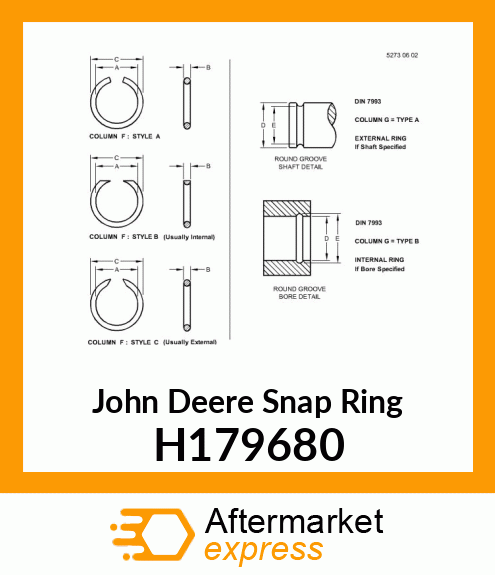 SNAP RING H179680