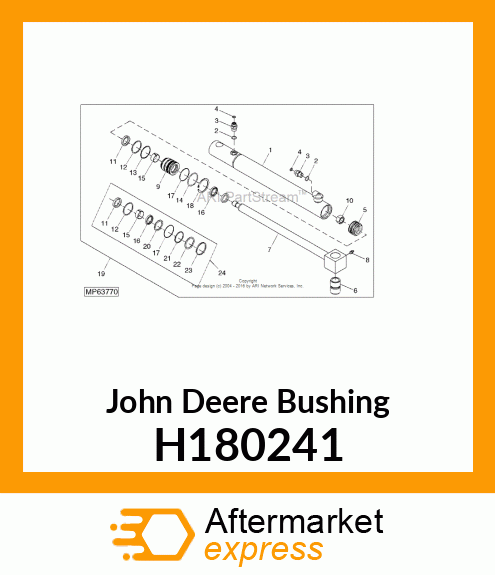 BUSHING 30.35X40.08 H180241