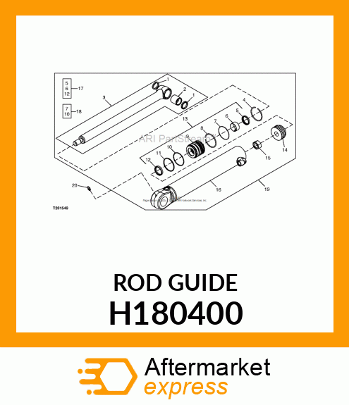 ROD GUIDE H180400