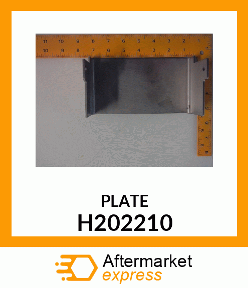 PLATE, CHUTE H202210