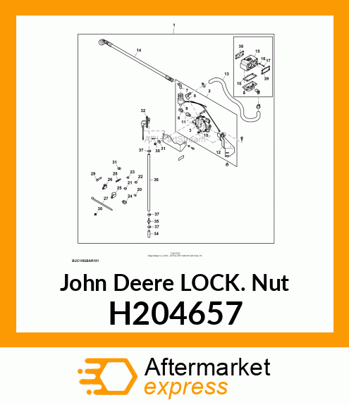 LOCK NUT H204657