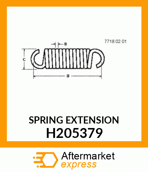 SPRING EXTENSION H205379