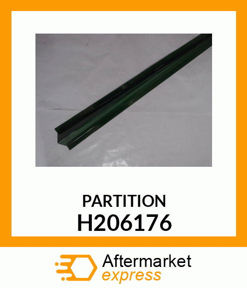 PARTITION, GRAIN RETURN PAN H206176