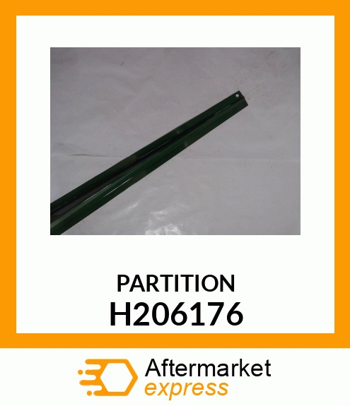 PARTITION, GRAIN RETURN PAN H206176