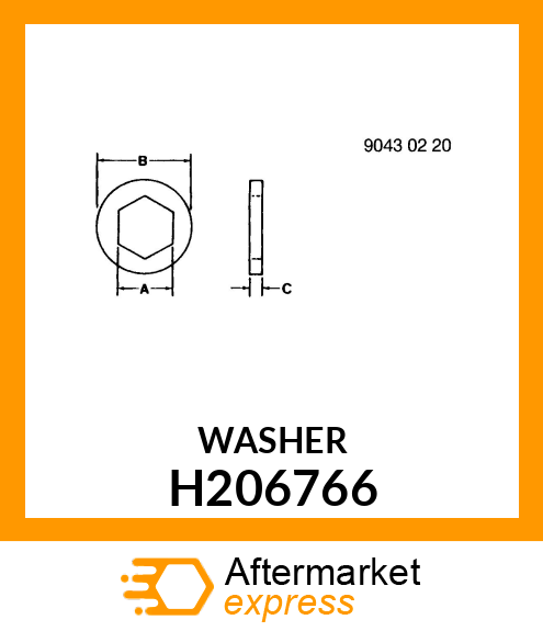 SEAL, RETAINER H206766