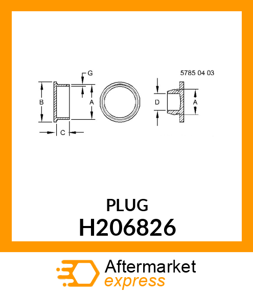 PLUG,MOBILE MULTICOUPLER H206826