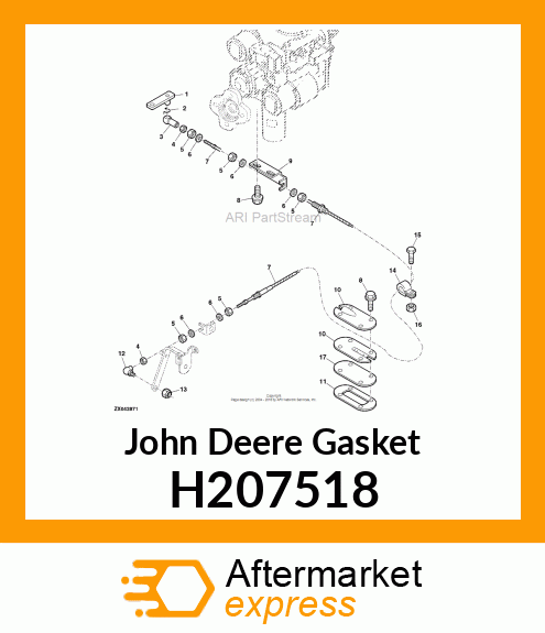 GASKET,CABLE PLUG H207518