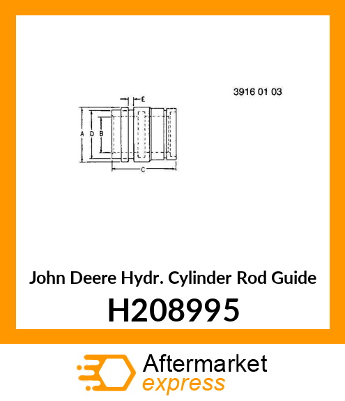 ROD GUIDE 100X50 H208995