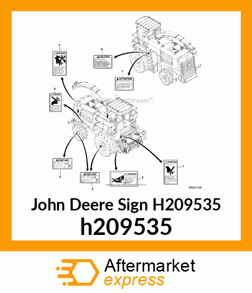 SIGN, AUGER, DANGER, SPANISH h209535