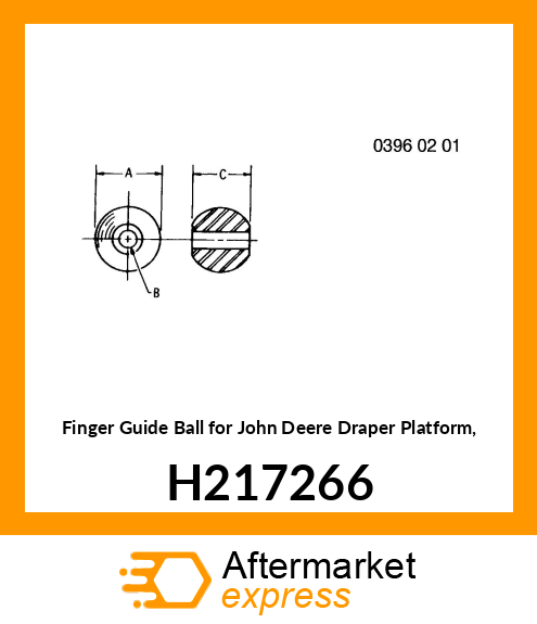 GUIDE, FINGER BALL H217266