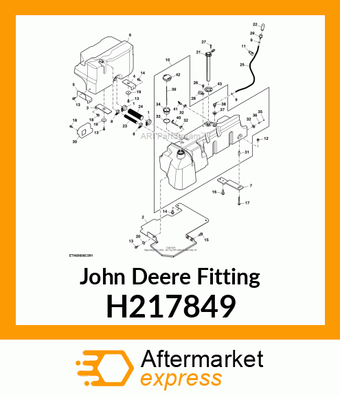 FITTING,REDUCER FEMALE PIPE TO MALE H217849