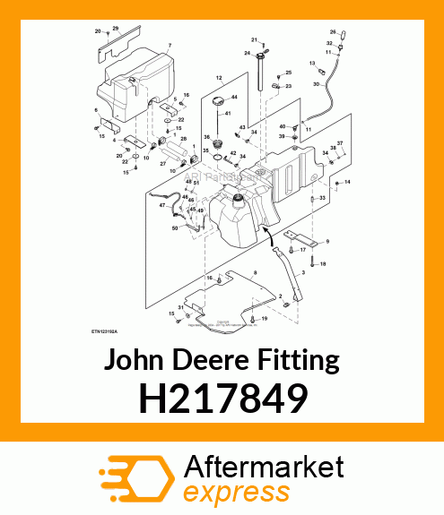 FITTING,REDUCER FEMALE PIPE TO MALE H217849