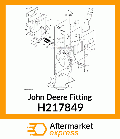 FITTING,REDUCER FEMALE PIPE TO MALE H217849