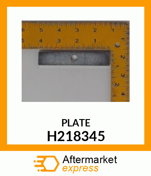 STRAP, SIDE SHEET SEAL, BACKING H218345