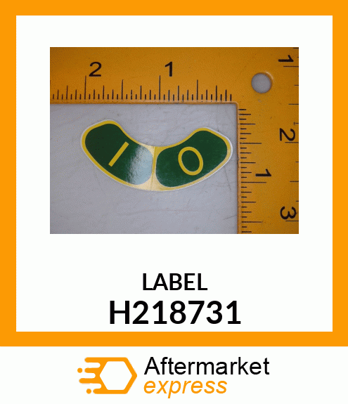 LABEL,DISCONNECT SWITCH UNIVERSAL H218731