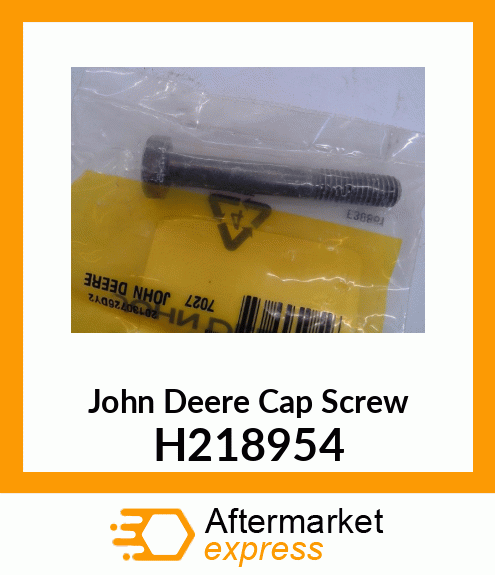 CAP SCREW, SCW HX M8X1.25X55 ZN 8.8 H218954