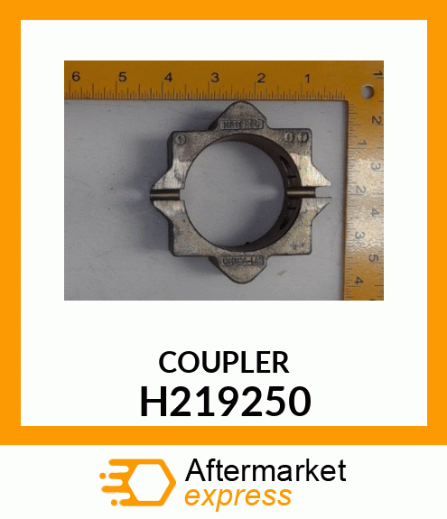 QUICK COUPLER, STAR CASTING 1.5" HX H219250