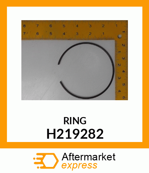 SNAP RING, ROUND, INTERNAL H219282