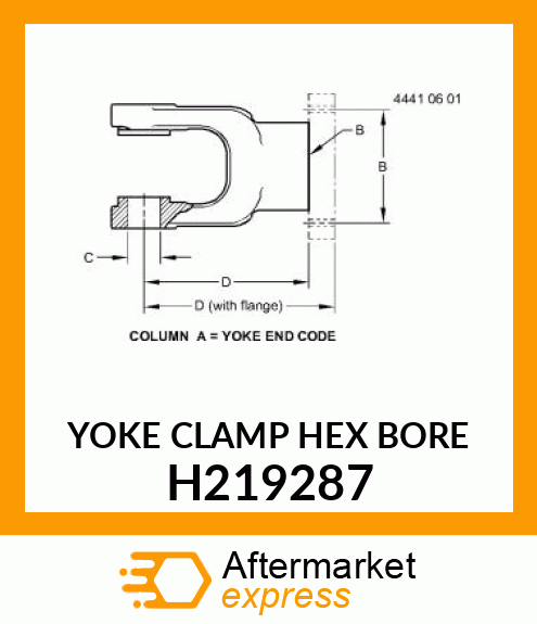 YOKE H219287