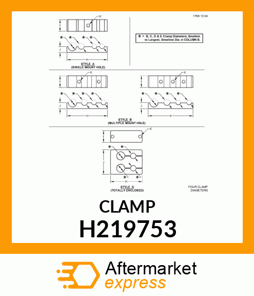 CLAMP H219753