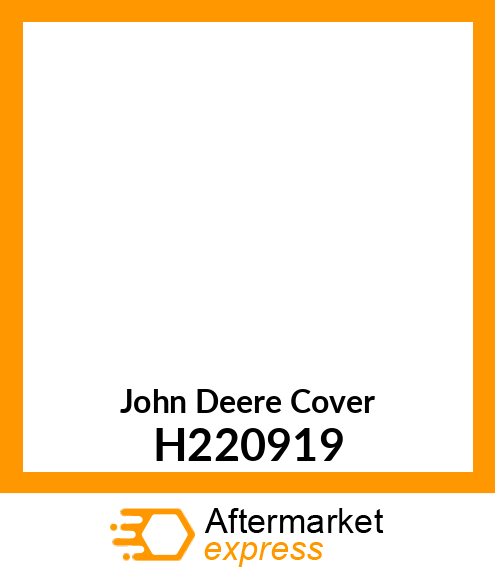 COVER, RECIRCULATION FILTER H220919