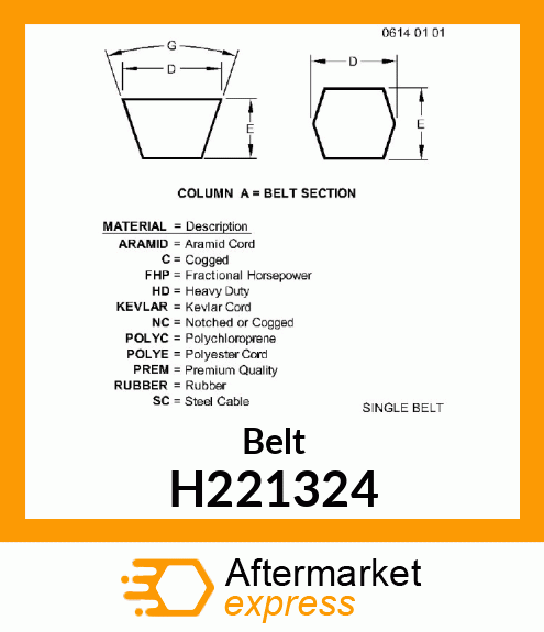 Belt H221324