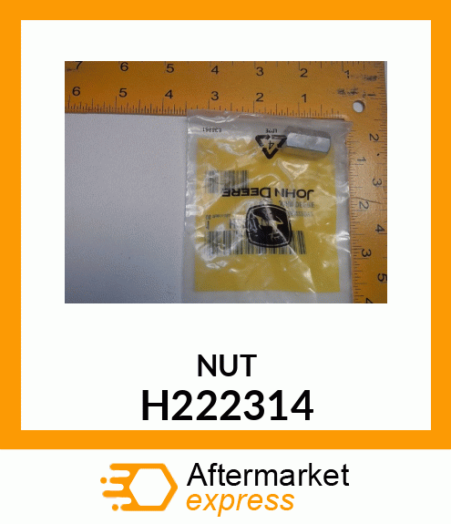 NUT, COUPLING TIER II ENGINE SCOOP H222314