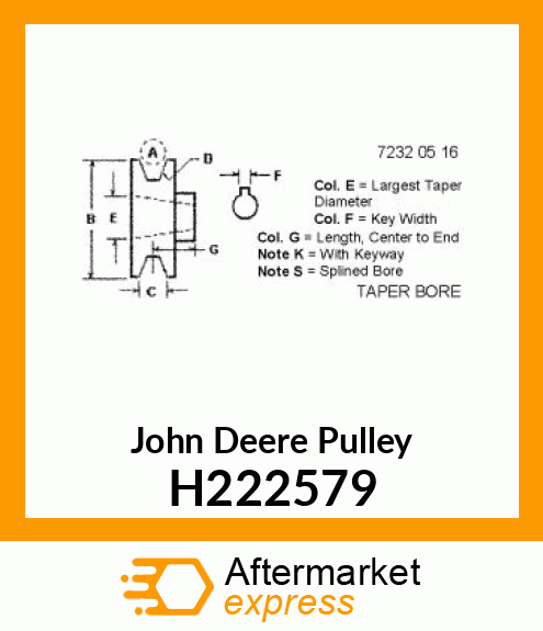 PULLEY H222579