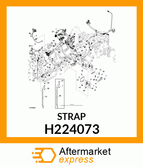 TIE BAND, HEAVY DUTY H224073