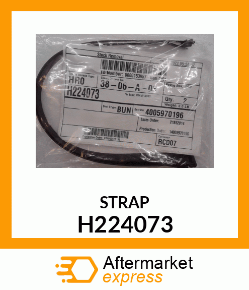 TIE BAND, HEAVY DUTY H224073